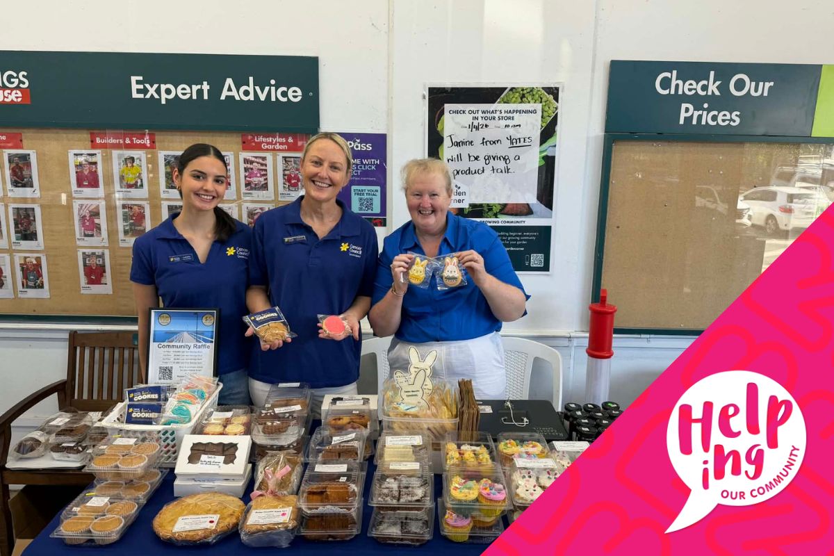 Leanne Hetherton from Property Management by Leanne Supporting Cancer Council Queensland (Redlands Volunteer Branch)