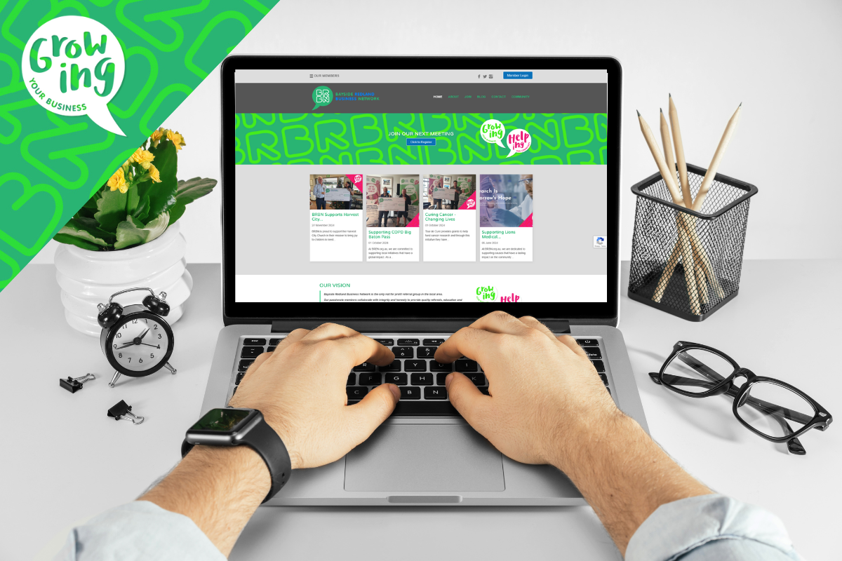 How the BRBN Website Supports Member Visibility