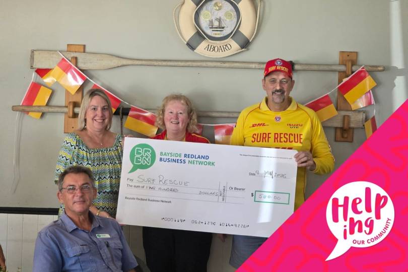 BRBN Supports Coochiemudlo Island Surf Life Saving Club